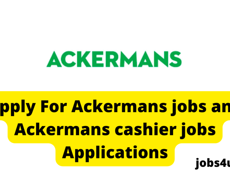Apply For Ackermans jobs and Ackermans cashier jobs Applications