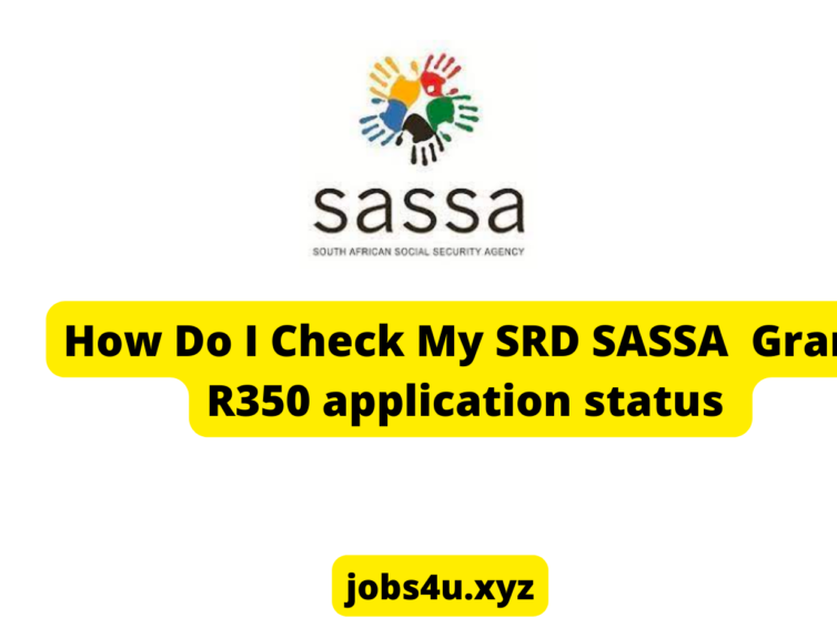 How Do I Check My SRD SASSA  Grant R350 application status